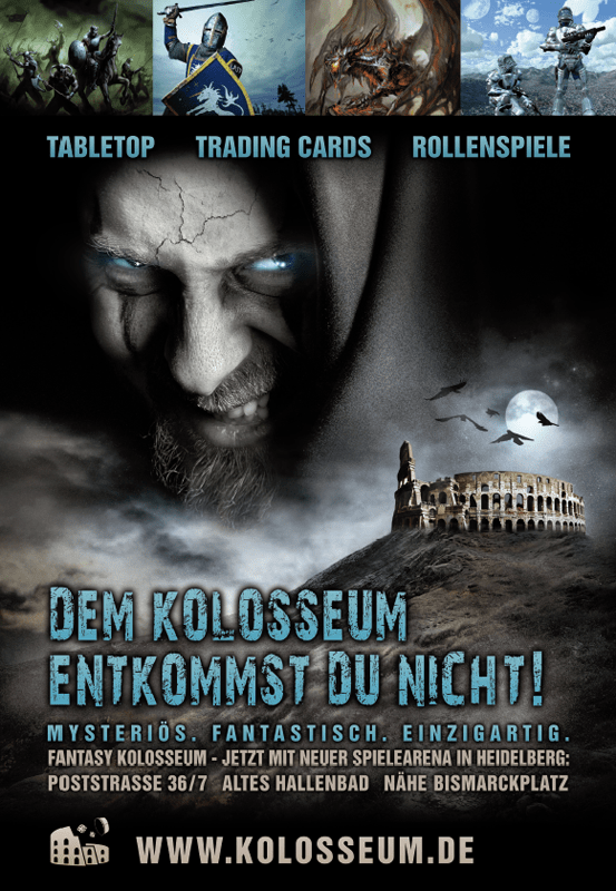 dh+ | Plakatkampagne Fantasy Kolosseum Heidelberg