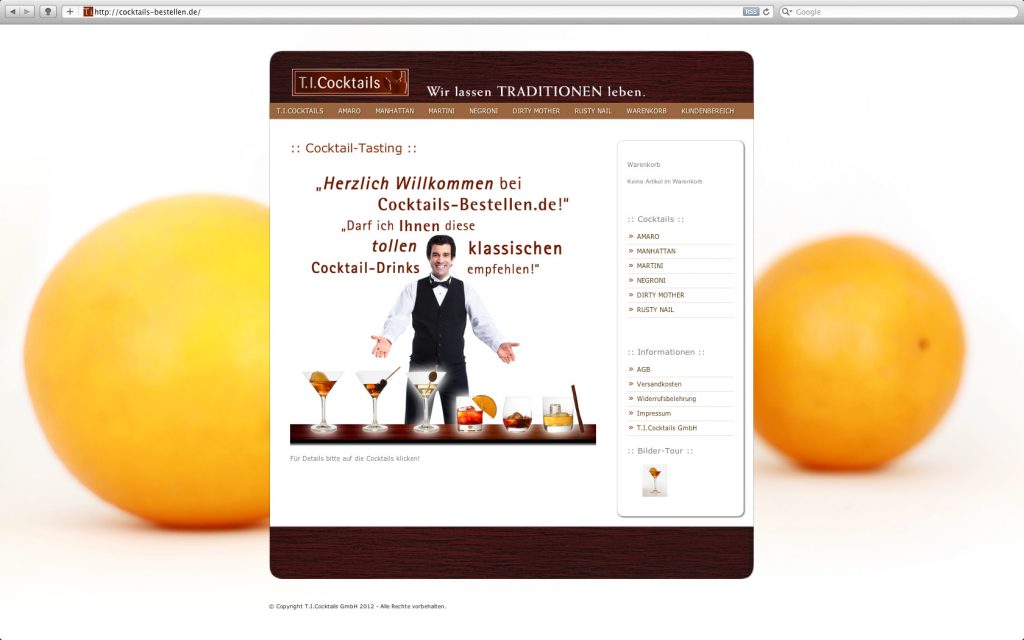 dh+ | Webshop T.I. Cocktails Bingen
