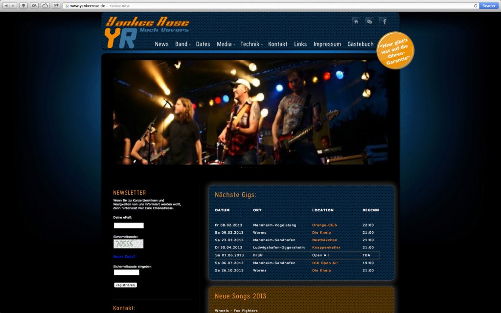 dh+ | Yankee Rose Rock Covers - Website 2012
