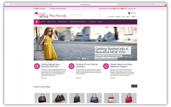 dh+ | webshop - passion4style