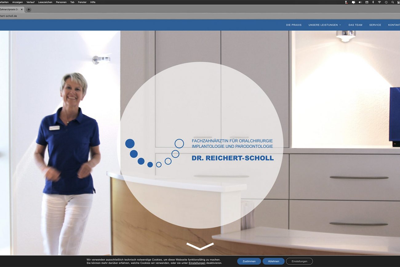 dh+ | Website Dr. Beate Reichert-Scholl, Korntal
