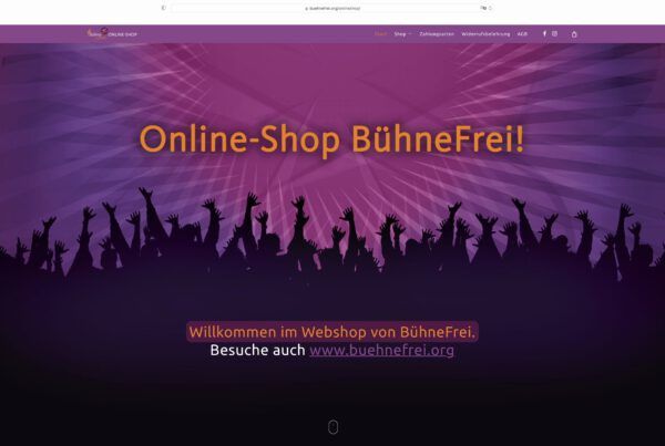Bühnefrei - Webshop dh+ | dhplus Mannheim